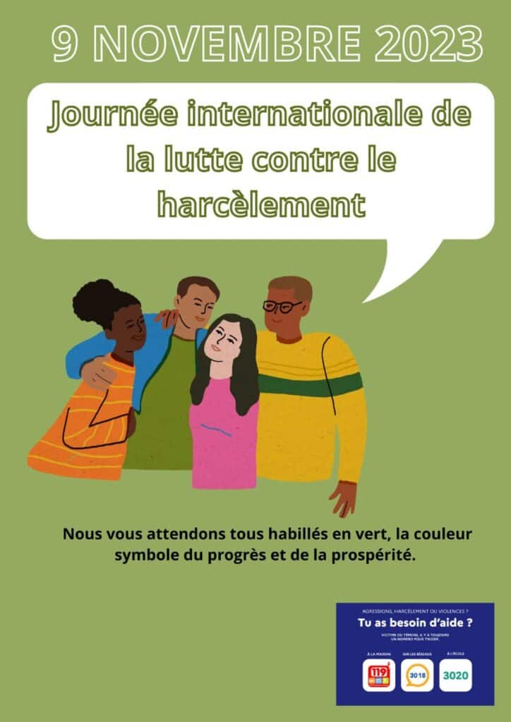 Journee Internationale de la lutte contre le harcelement 1